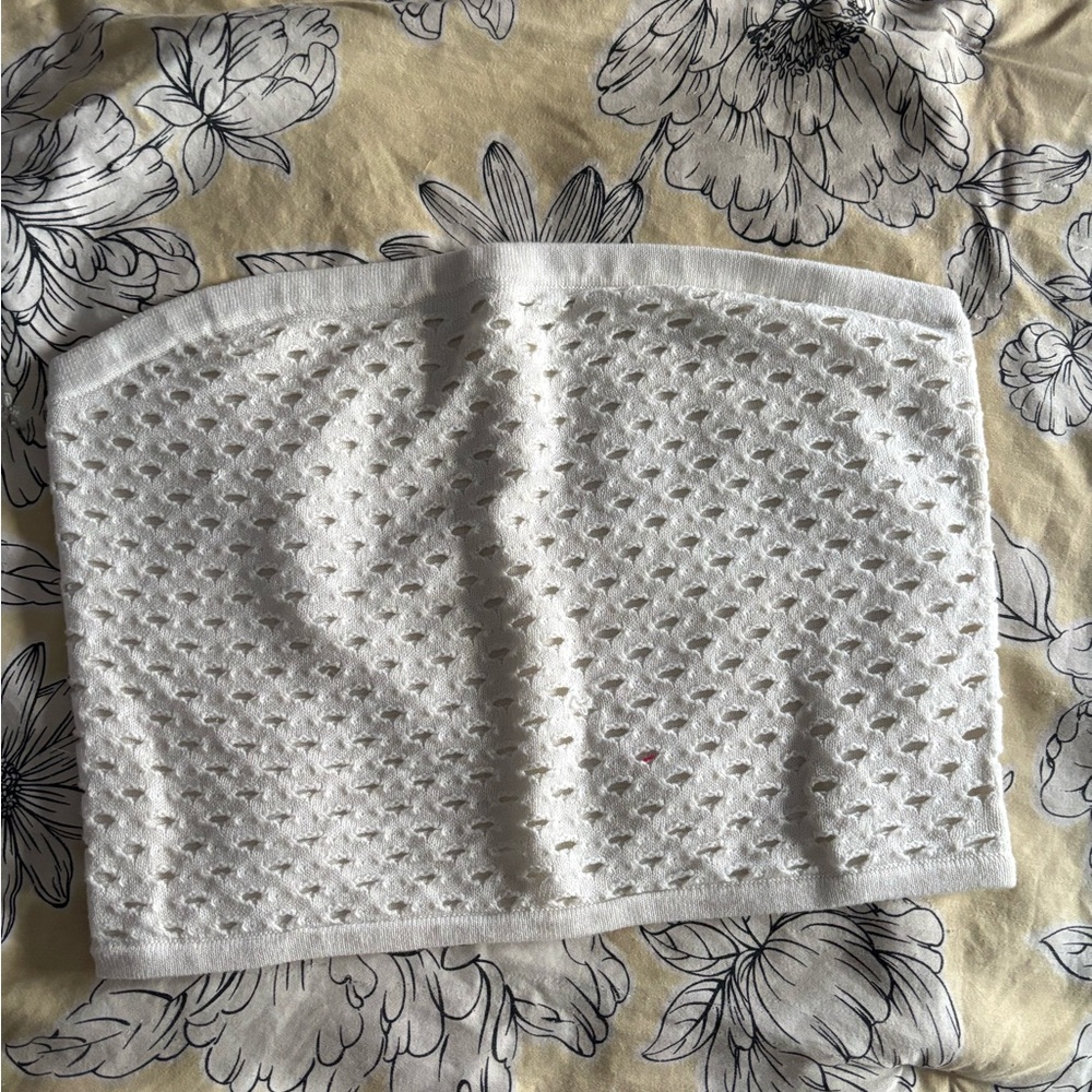 Aerie Cream Knit Top